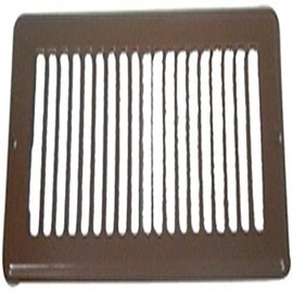 Metaline 10F2511 4" x 10" Brown Floor Register Faceplate