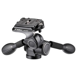 Velbon AMZPHD-65Q2 3-Way PHD-65QII AZ Medium High Performance Cloud Head, Link Stopping System, Quick Shoe Compatible, Magnesium, QRA System Compatible