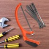 ORFOFE 1Set Hacksaw Tool Portable DIY Woodworking Bow Saw with