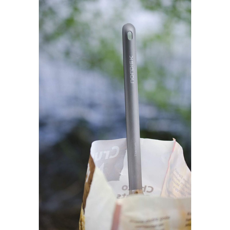 NORDISK 119029 Outdoor Titanium Long Spoon, XL