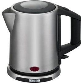 Corby Hampton 1L Kettle in Brushed Steel EU Plug