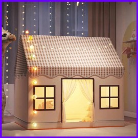 Toolzia Kids Foldable Play Tent - Indoor & Outdoor Playhouse