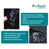 A406 12 Pair Black Nitrile Coated Gloves Work Gloves Nylon