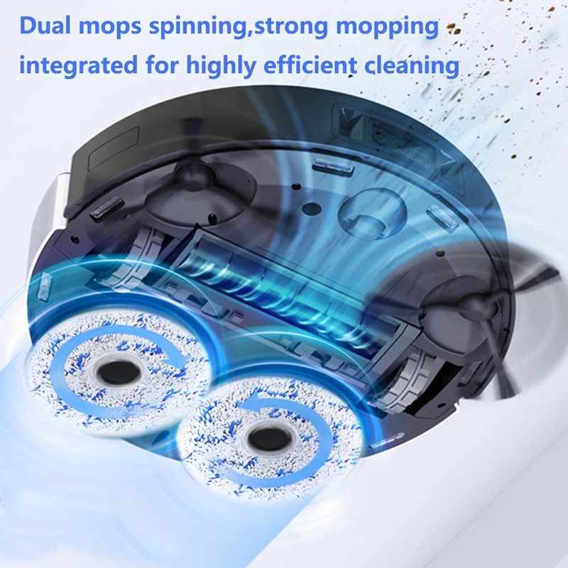 TDDBM Deebot Mopping Pads,Spinning Mopping Pads for ECOVACS Deebot T10