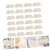 OSALADI 50Pcs Angel Wing Felt Patches Durable DIY Accessories for