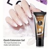 finger secret Gel Nail Extension Kits With UV Light Starter