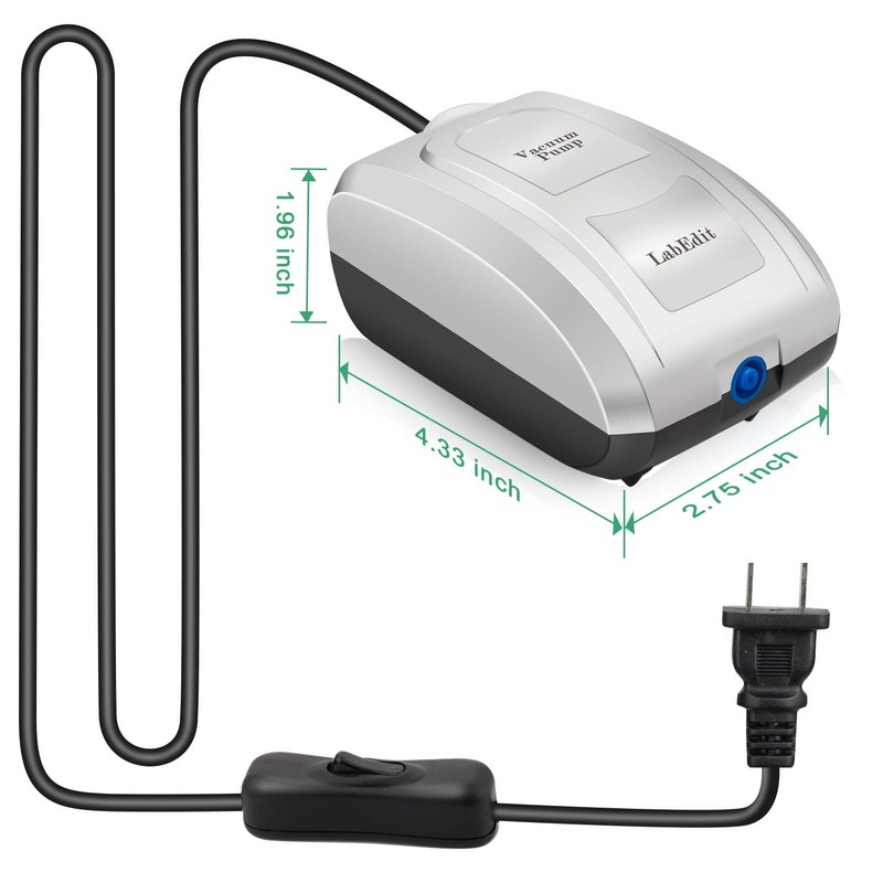 Filter Vacuum Pump Portable Pressure Pump with Tubing and Connectors