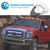 NDRUSH Roof Cab Marker Light Gasket Clearance Running Lamp Seal
