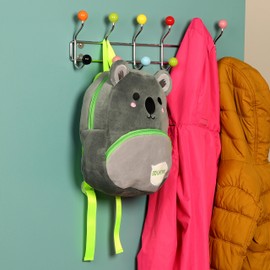 Puckator Adoramals Koala Plush Rucksack Backpack - Children's Backpacks - Small Luggage Bag - Travel Backpack - Backpack For School - Toddler Kids Backpack - Cute Bags - Nursery Backpack - Back Pack