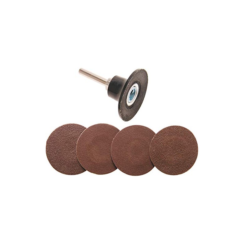BGS Sanding Discs with Mounting Plate – 50 mm, Pack
