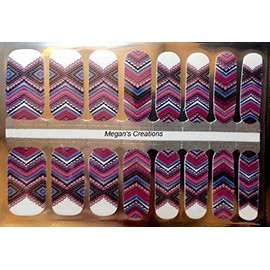 Colorful Mix Design Nail Polish Wraps - Nail Polish Strips