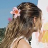 Xduargs Blume Kralle Clips Große Blume Barrette Hawaiianischen Floralen Starken