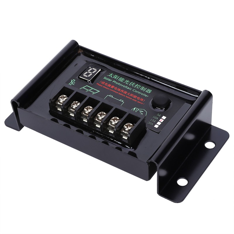 Solar Panel Regulator Power Generation Controller Waterproof 10A 9.6V 11.1V