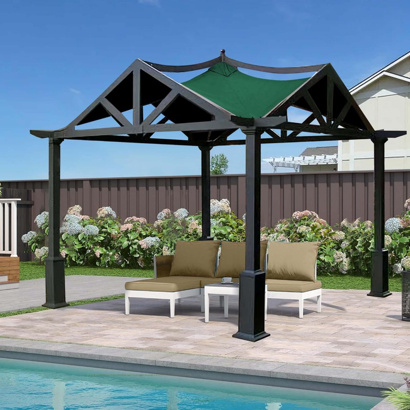 SCOCANOPY Replacement Top Fit for Lowe's Allen Roth 10X10 Ft