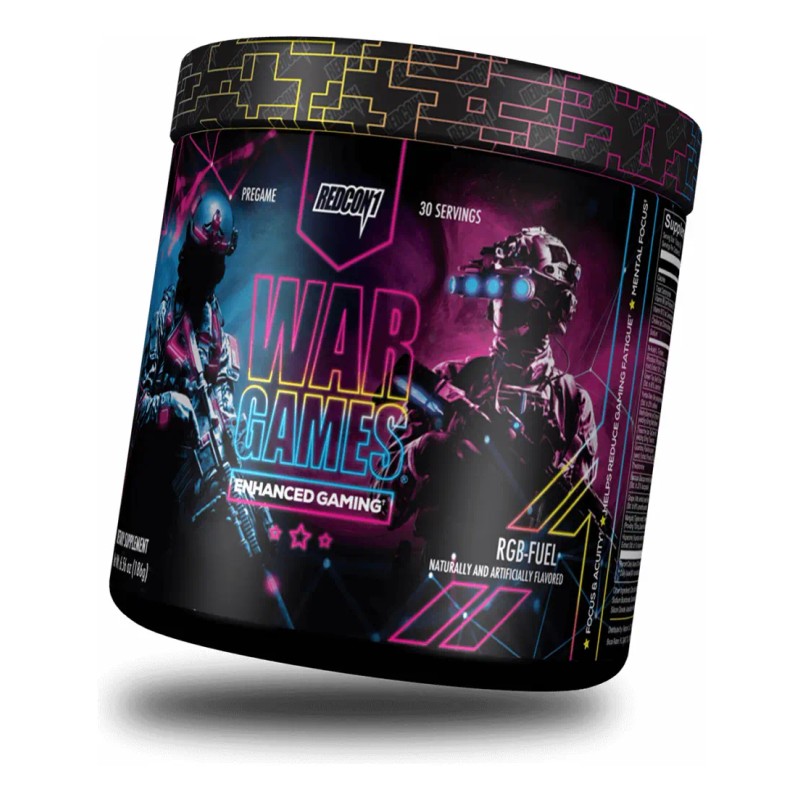 Redcon1 War Games Gaming Pre Entrenamiento Polvo Bote 30sv Frutos