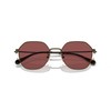 Coach HC7155 Sunglasses, Antique Gold/Wine Solid, 54 mm