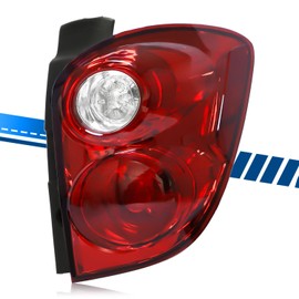 LIWEDFG Tail Light Assembly Compatible with Chevy Equinox 2010 2011 2012 2013 2014 2015 Taillights Halogen Type, Brake Rear Lamp Replacement for 20841506 22759317 GM2801242 Right Passenger Side