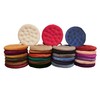 Infinity Collection 16 inch Round Tufted Plush Chair Pad/Cushion for