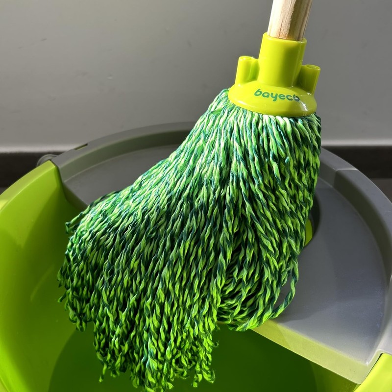 Bayeco - Dry mop, 100% microfibre, high absorbency and cleaning