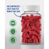 Gomitas De Magnesio Sunny Sam Sin Azúcar 500 Mg Para