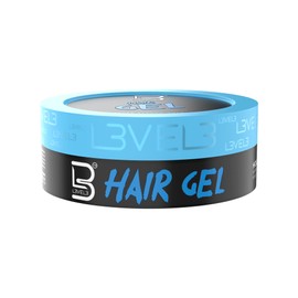 L3VEL3 Super Strong Hair Gel - Creates Sleek, Long Lasting Hairstyles - Gives Volume and Adds Shine - Water Based and Flake Free Formula - Clean and Refreshing Scent - Rinses out Easily - 100 ml
