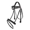 John Whitaker Lynton Rubber Dimple Grip Reins Full Size Havana