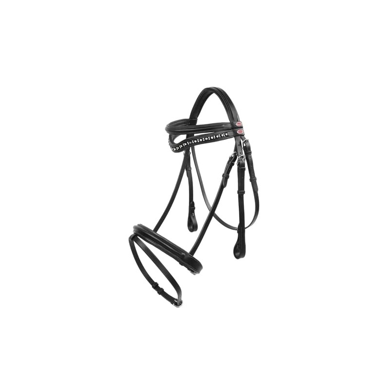 John Whitaker Lynton Rubber Dimple Grip Reins Full Size Havana
