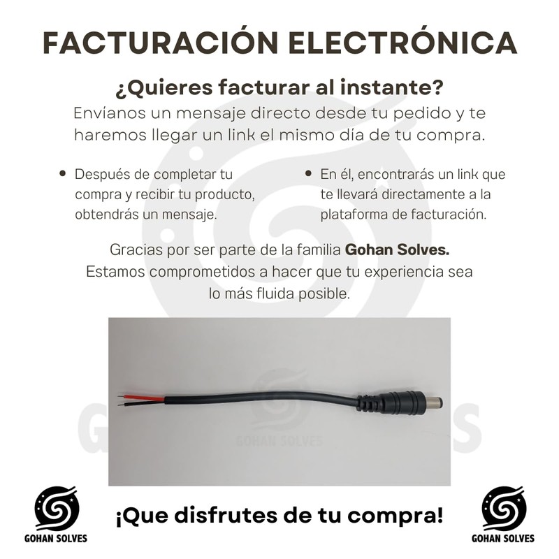 10 Conectores Adaptador Macho Cable para Cámaras de Seguridad e