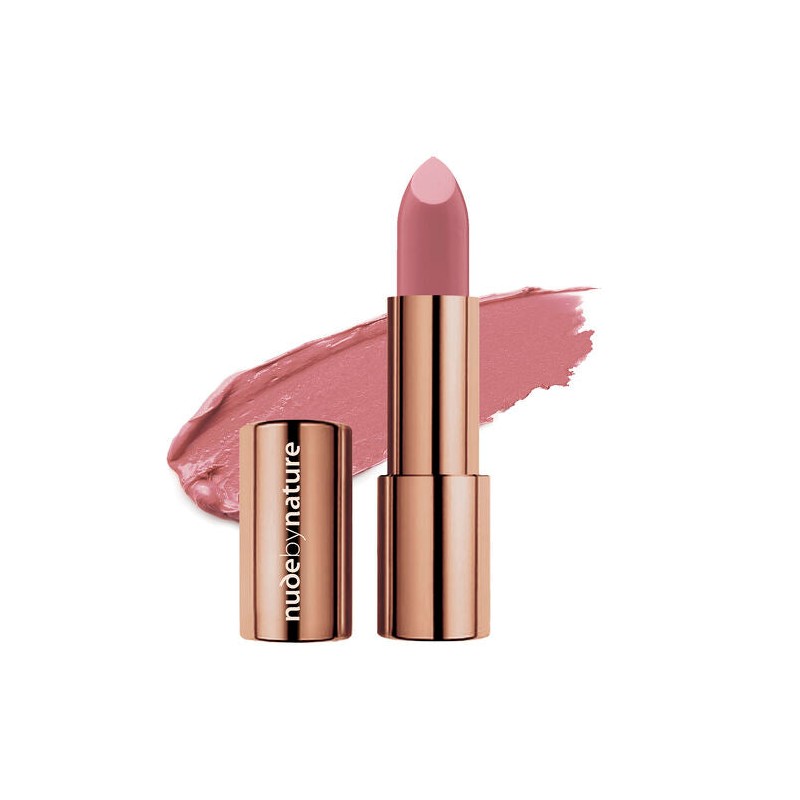 Nude by Nature Moisture Shine Lipstick 03 Dusty Rose 4G