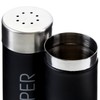 Premier Housewares 508549 Liberty Salt and Pepper Set - Black