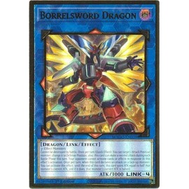 Borrelsword Dragon (Alternate Art) - MAGO-EN039 - Premium Gold Rare - 1st Edition