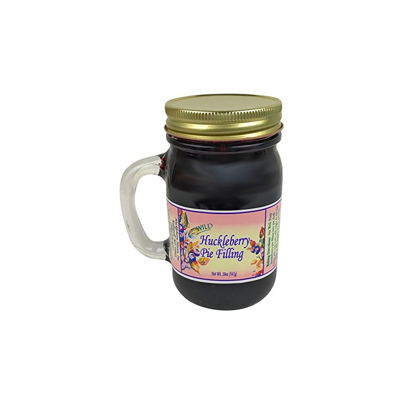 Wild Huckleberry Pie Filling from Huckleberry Haven, 20 Oz Mug