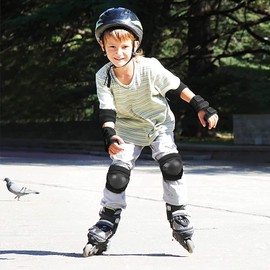 Kids/Youth Knee Pad Elbow Pads Guards Protective Gear Set for Roller Skates Cycling BMX Bike Skateboard Inline Skatings Scooter Riding Sports