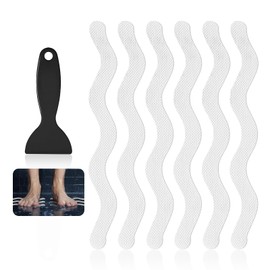 LOBVABA Pack of 24 Non-Slip Strips for Bathtub and Shower, Non-Slip Shower Pads, Non-Slip Bathtub Stickers, Non-Slip Stickers for Bathroom, Stairs
