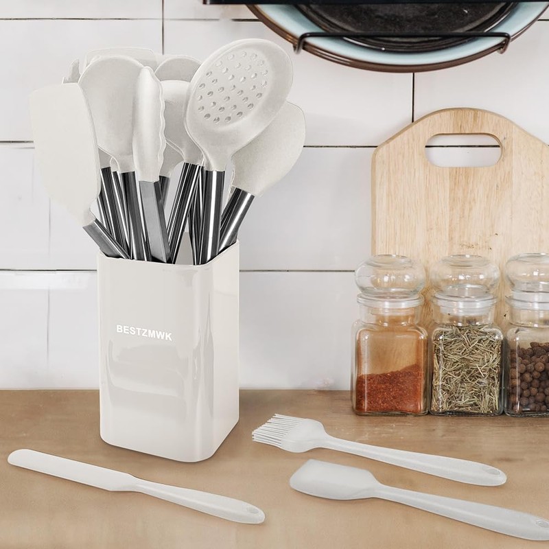 Kitchen Utensil Set-Silicone Cooking Utensils-33 Kitchen Gadgets & Spoons for