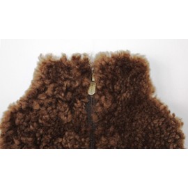 Shepherd of Sweden | Kerri Genuine Sheepskin Luxurious Hot Water Bottle Cover | Large W:22cm x H:34cm | Rusty Brown