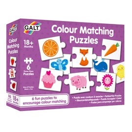 Galt Toys, Colour Matching Puzzle, Jigsaw Puzzle for Kids, Ages 18 Months Plus