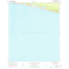 YellowMaps Miramar Beach FL topo map, 1:24000 Scale, 7.5 X 7.5 Minute, Historical, 1970, Updated 1977, 26.8 x 21.9 in - Tyvek