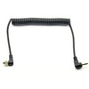 PROtastic 2.5mm to Male Flash PC Sync Coiled Cable, 30cm