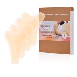 PRISESSA 4 Pack Y Shape Camel Concealer, Reusable Camel Cover, Seamless Camel Hider, No Camel Underwear Guard