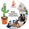 MIAODAM Dancing Cactus, Talking Cactus Baby Toy Repeating Words Smart