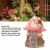 Gnome Fairy House Resin Dustproof Waterproof Garden Gnomes House Figurine