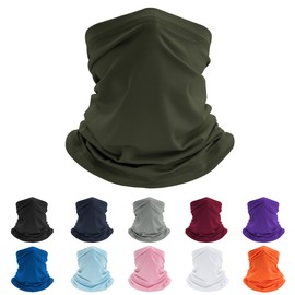 Pukavt Neck Gaiter Breathable Unisex Balaclava Sun Protection Cool Lightweight Windproof,Running Cycling Fishing Hiking Running