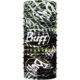 Buff Neck Warmer, Multi-functional Headwear, Neck Cover, CoolNet UV+, Stretchy, Moisture Permeable, Quick Dry, Antibacterial, Odor Resistant, Over 10 Uses, 386588: ULNAR BLACK, Free Size