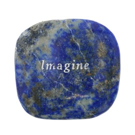 LUCAS Vision Stone (Lapis Lazuli) Flower of Life (Imagine Image/Future Future)