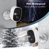 GMK Security Camera Wireless Outdoor, 2K Color Night Vision AI
