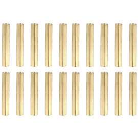 Female to Female Thread Spacer Screws Brass Hex Standoff M4 x 30mm PCB Pillar for Drone Quadcopter, Computer & Circuit Board, Pack of 20