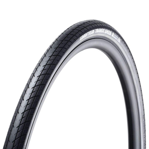 Goodyear Transit Speed Tire, 700x40C, Wire, Clincher, Dynamic:Silica4, S5: Secure Shell, 60TPI, Black
