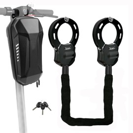 Scooter Lock,Electric Scooter Locks Anti Theft,Electric Scooter Lock with Silicone Scratch Protection,Including One Portable 3L Storage Bag
