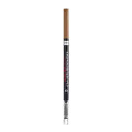L'Oréal Paris 3600523796847 Brow Artist Skinny Definer , Extra Fine Eyebrow Pencil with Brush for Precise Filling and Defining Brows, 1 Piece, 5.0 Light Brunette